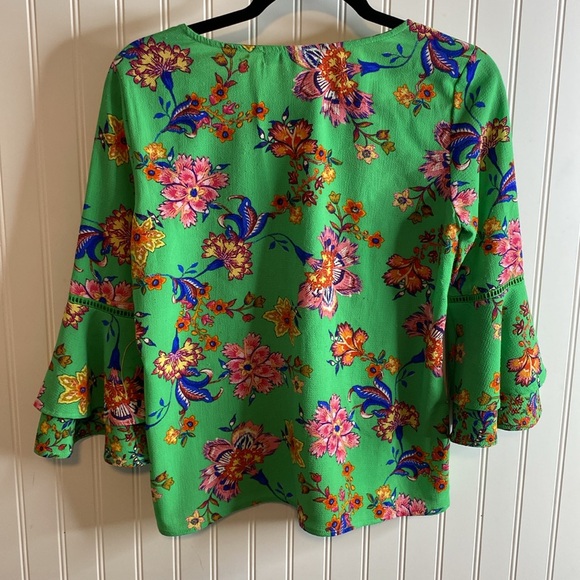 Figueroa & flower women’s blouse size PS petite small - Picture 6 of 8